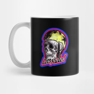 Skull Ryder Helmet Mug